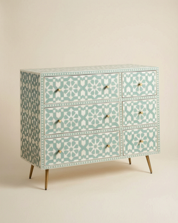 Moroccan Chest of Drawers