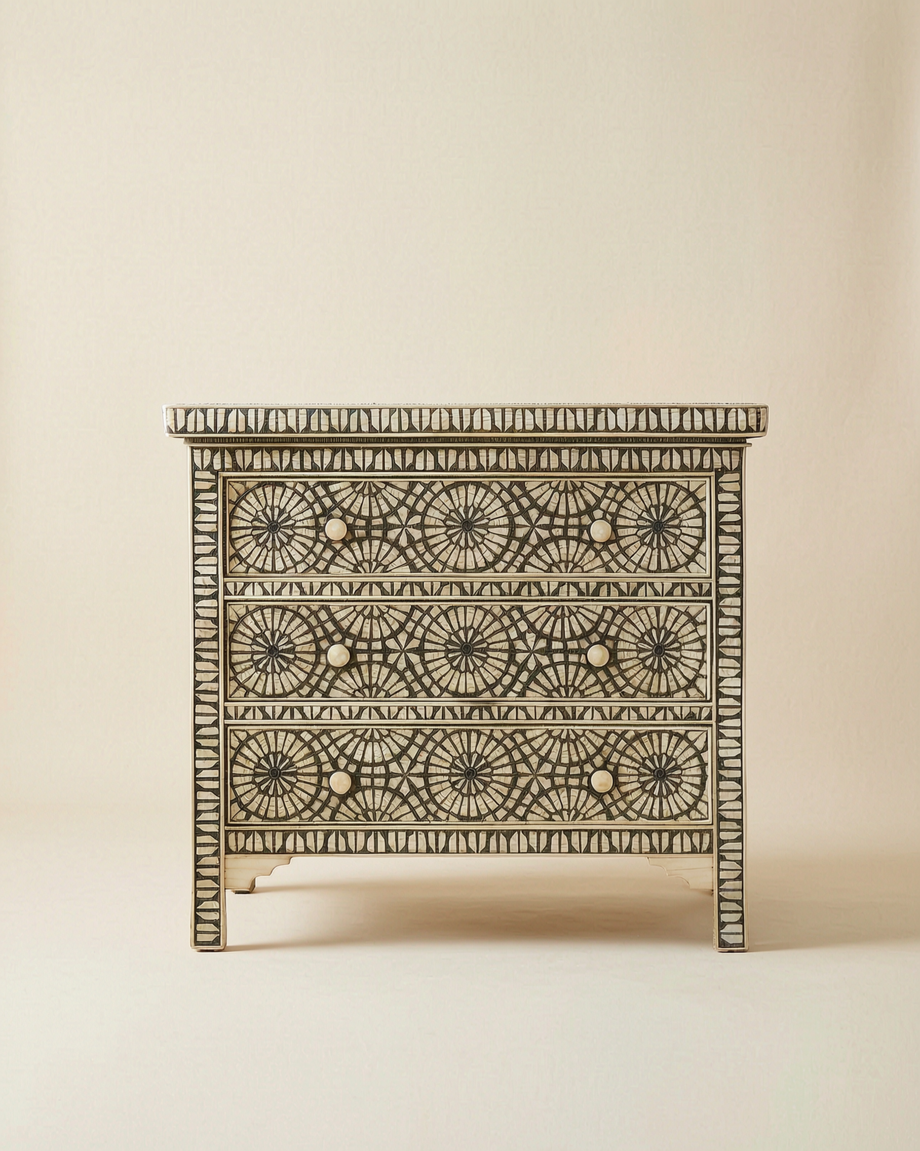 Starburst Inlay Chest
