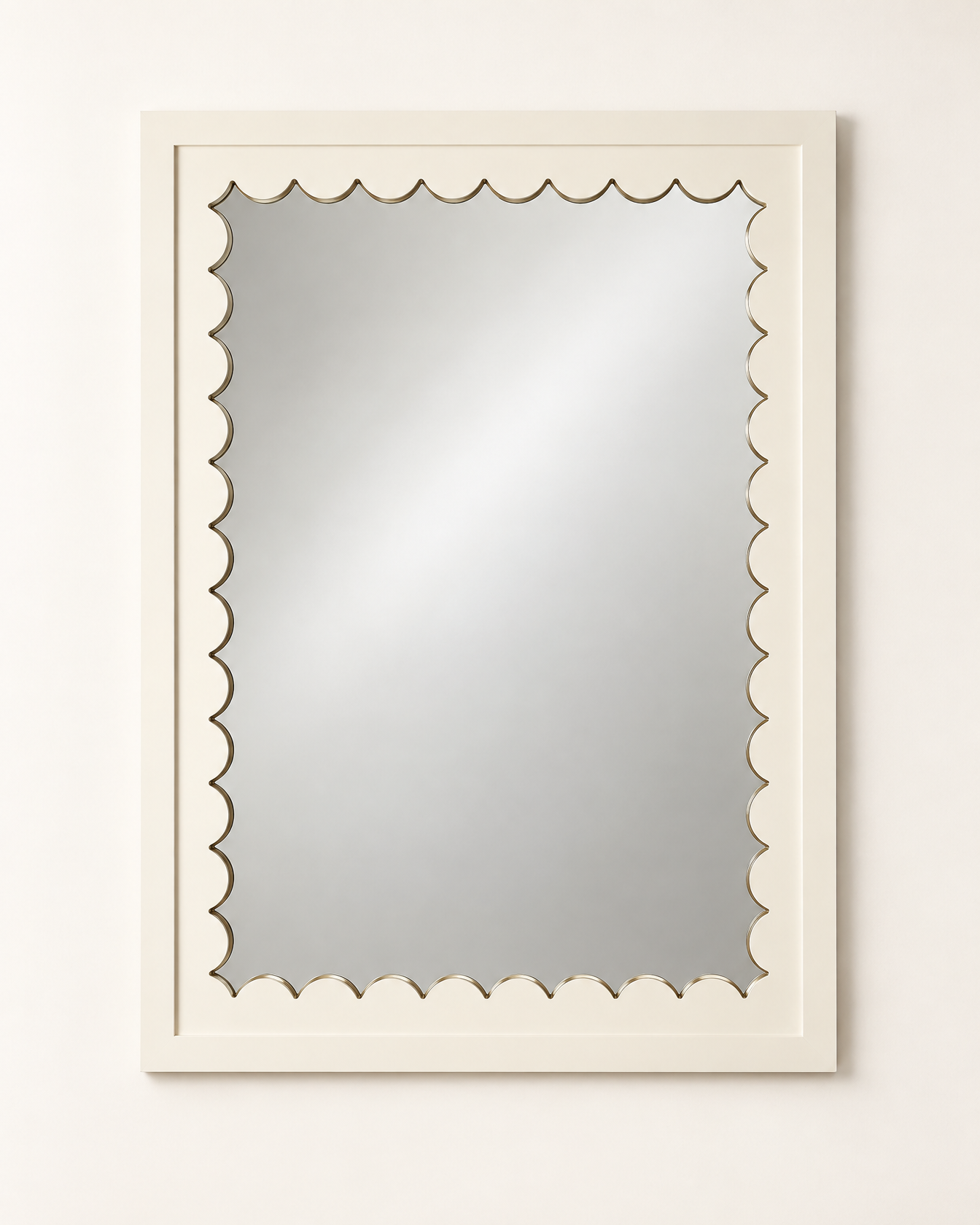 Scallop Mirror